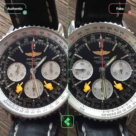 breitling watches fake vs real|breitling navitimer copy.